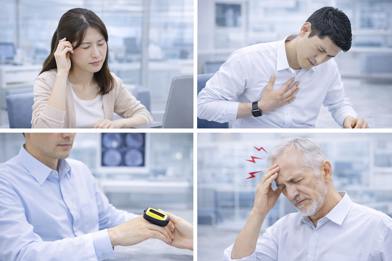 อาการกังวล อ่อนเพลีย เหนื่อยง่าย ใจสั่น เวียนหัว ตรวจหาสาเหตุอาการ