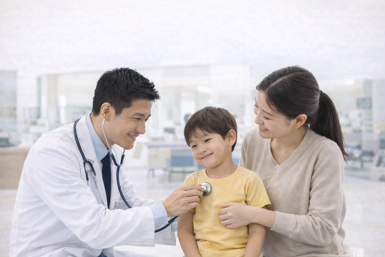 คลินิกเด็กโรคติดเชื้อ AIH อยุธยา บรรยากาศห้องตรวจเด็ก