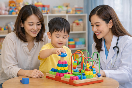 เหมาะกับเด็กที่ผู้ปกครองเริ่มกังวลเรื่องพัฒนาการ