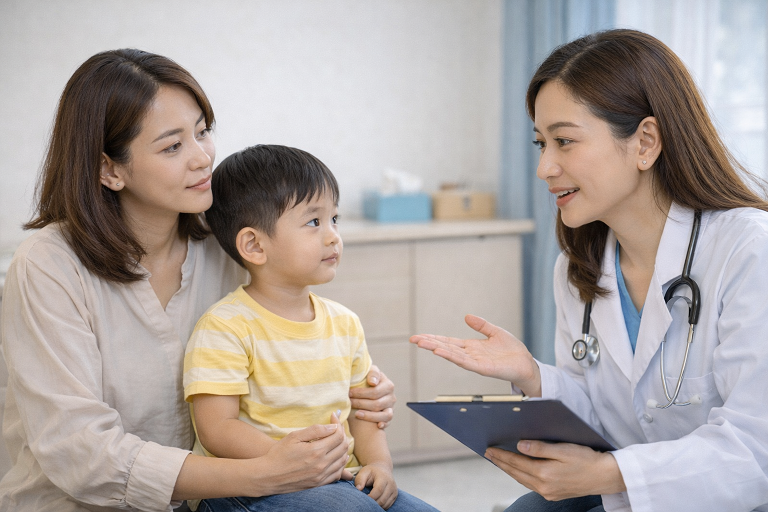 ปรึกษาแพทย์เรื่องพัฒนาการเด็ก