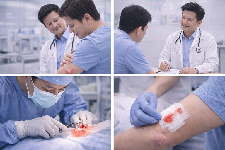 ทำหัตถการโดยแพทย์ภายใต้มาตรฐานปลอดเชื้อ ลดความเสี่ยงการติดเชื้อ