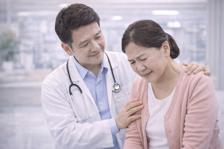 ผู้ป่วยเข้ารับการประเมินอาการทางกระดูกและข้อในโรงพยาบาล