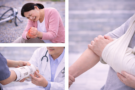 แพทย์ตรวจประเมินอาการบาดเจ็บจากการล้มและกระแทก เพื่อวางแผนเอกซเรย์และการรักษาที่เหมาะสม