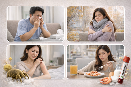 อาการภูมิแพ้ที่พบบ่อยและใครควรตรวจหาสาเหตุ Specific IgE